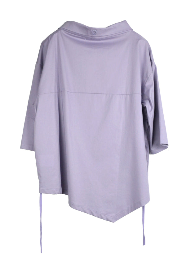 RELAXED CUT BLOUSE - LAVENDER