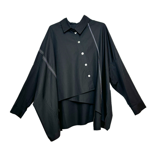 OVERSIZED SHIRT BLACK