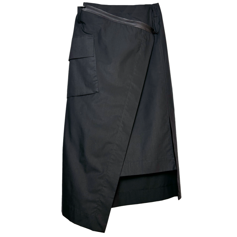 "NANO SPORT" SKIRT - BLACK