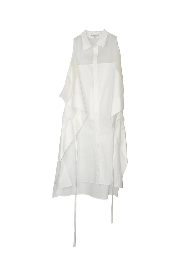 "FRAGILE" DRESS - WHITE